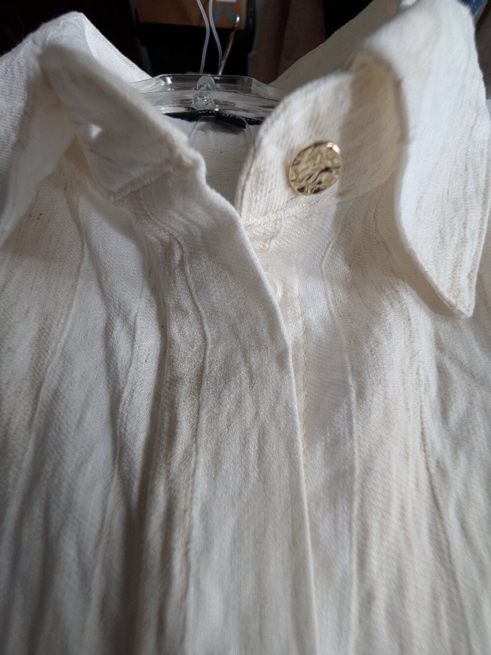 Ladies button down blouse - Picture 2 of 8